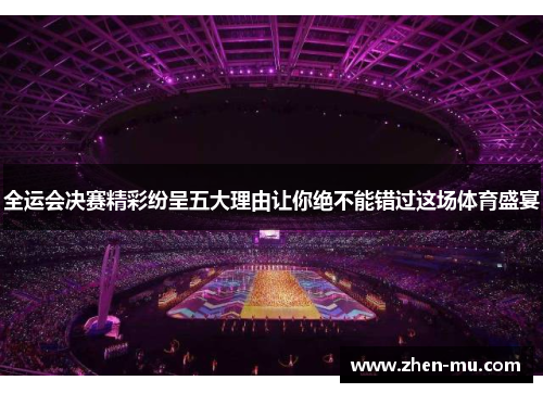 全运会决赛精彩纷呈五大理由让你绝不能错过这场体育盛宴